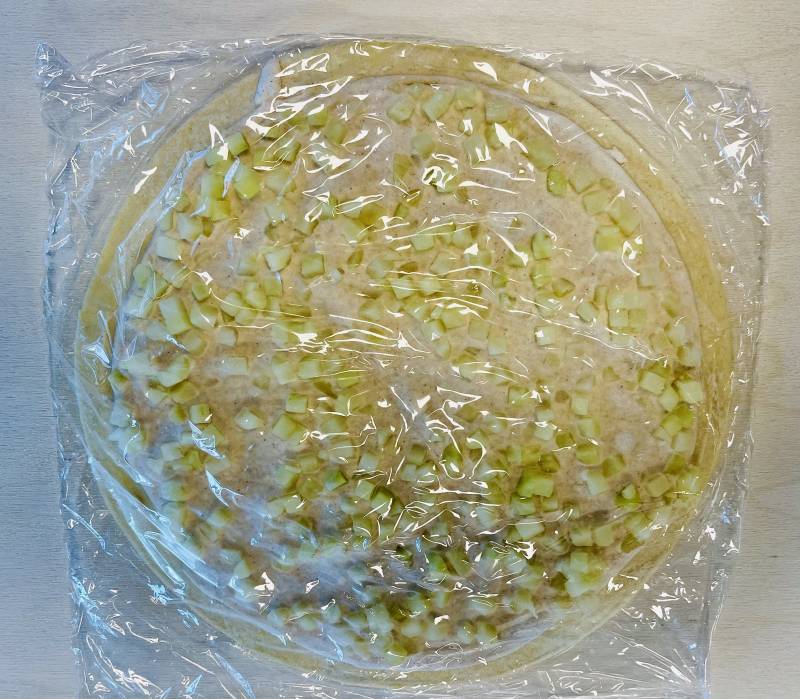 TARTE FLAMBÉE SUCRÉE POMMES/CANNELLE SURGELÉE - ATF BRUMATH prés Haguenau / Strasbourg  Bas Rhin Alsace