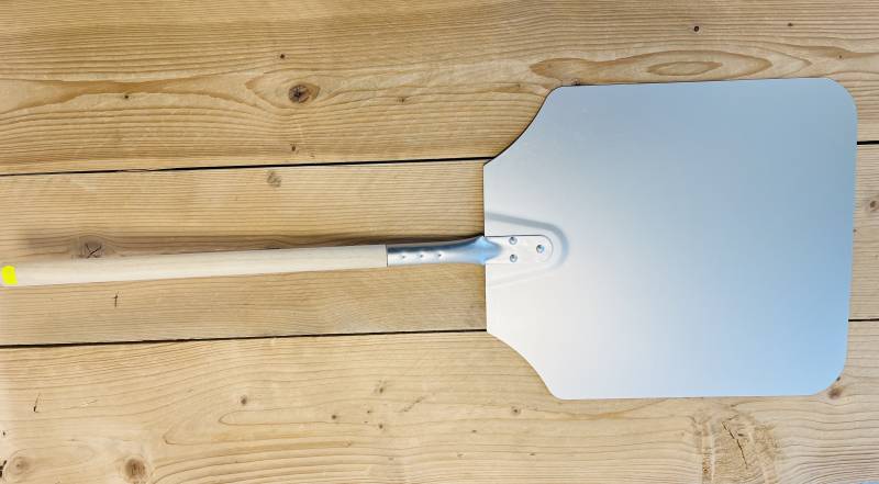 Pelle à enfourner bois / aluminium grand plateau