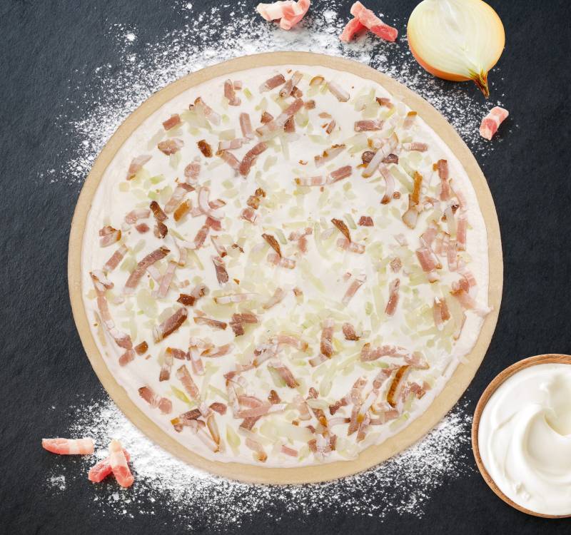 TARTES FLAMBÉES GARNIES SURGELÉES - ATF BRUMATH prés Haguenau / Strasbourg  Bas Rhin Alsace